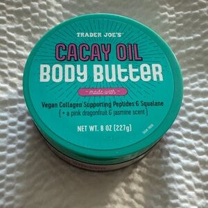 NWT Trader Joe's Cacay Oil Body Butter - Smells like BACCARAT ROUGE 540